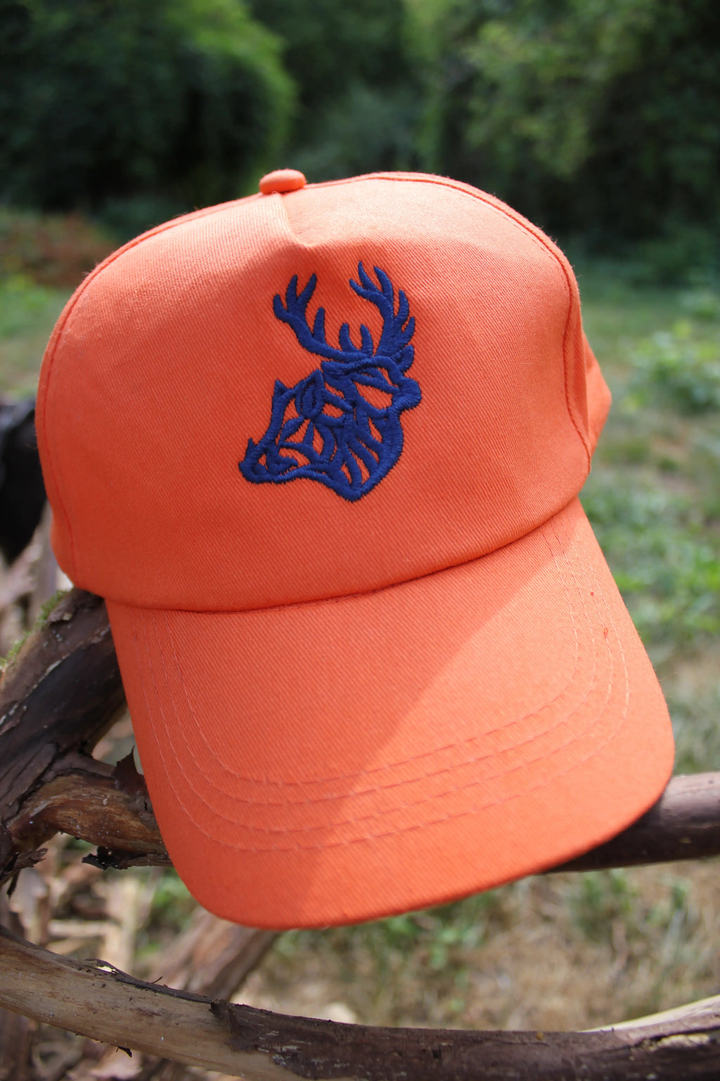 Casquette de chasse orange | Visible et confortable