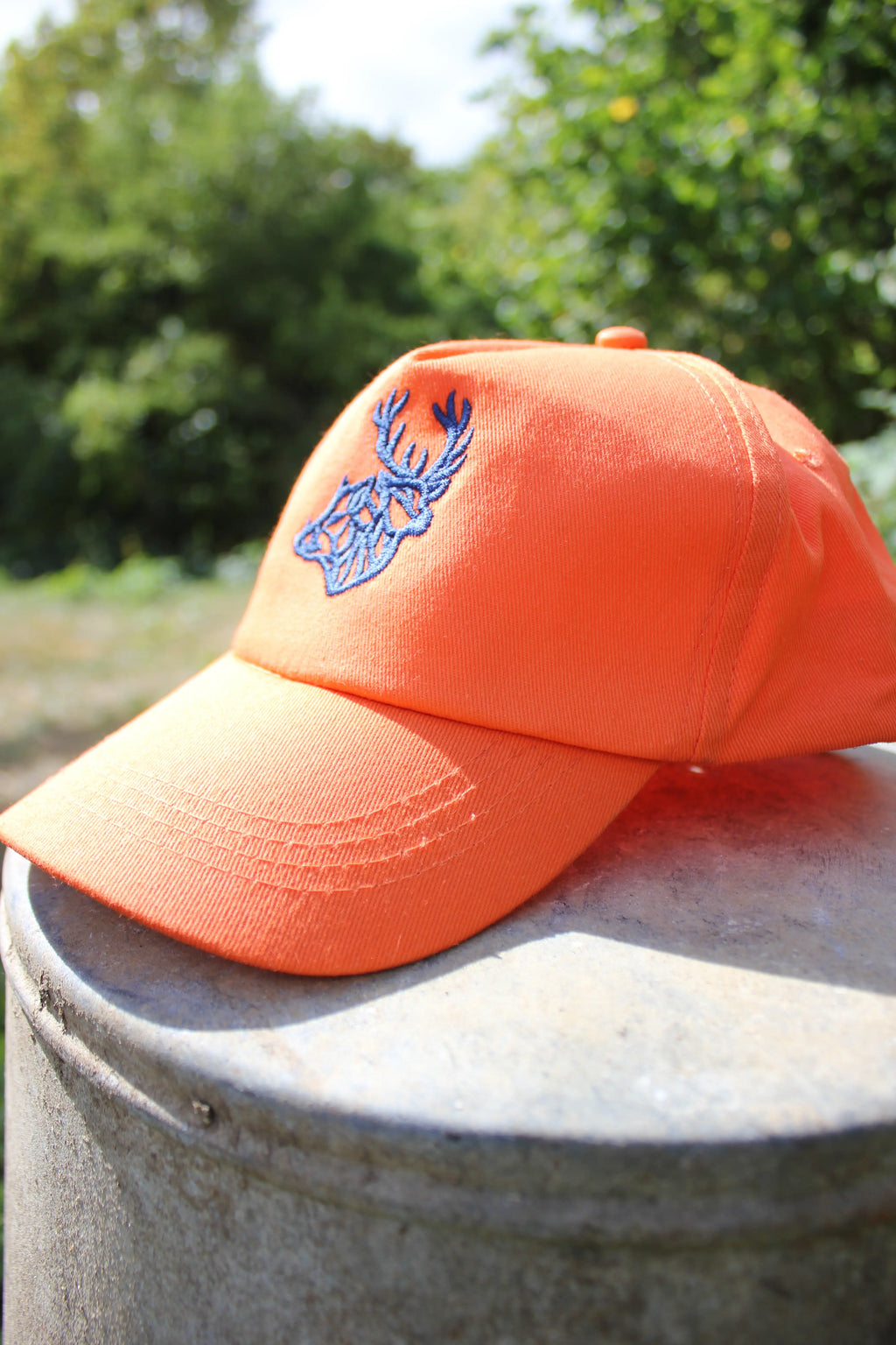 Casquette de chasse orange | Visible et confortable