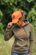 Sweat de chasse femme kaki | La Chasse Française