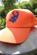 Casquette de chasse orange | Visible et confortable