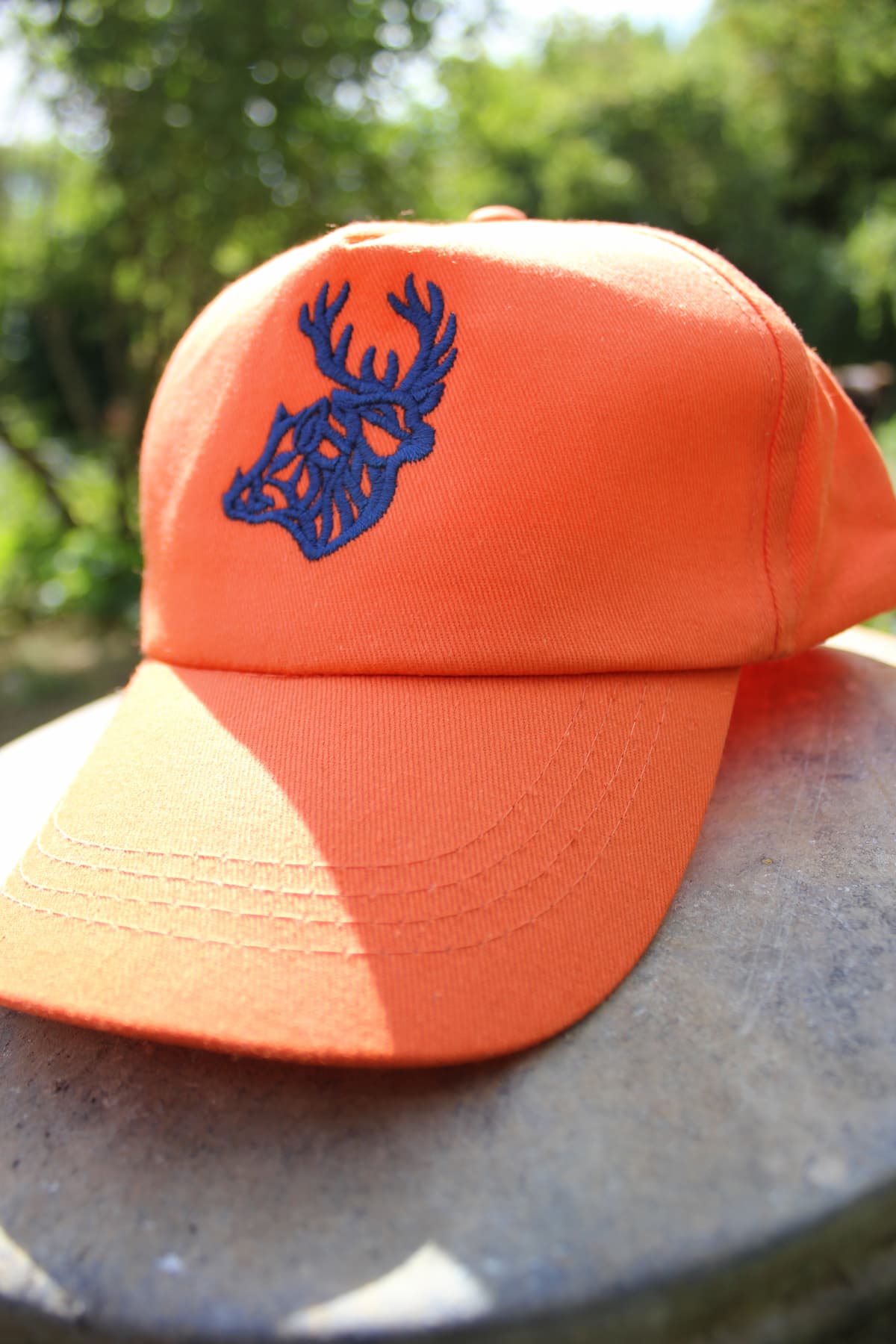 Casquette de chasse orange | Visible et confortable